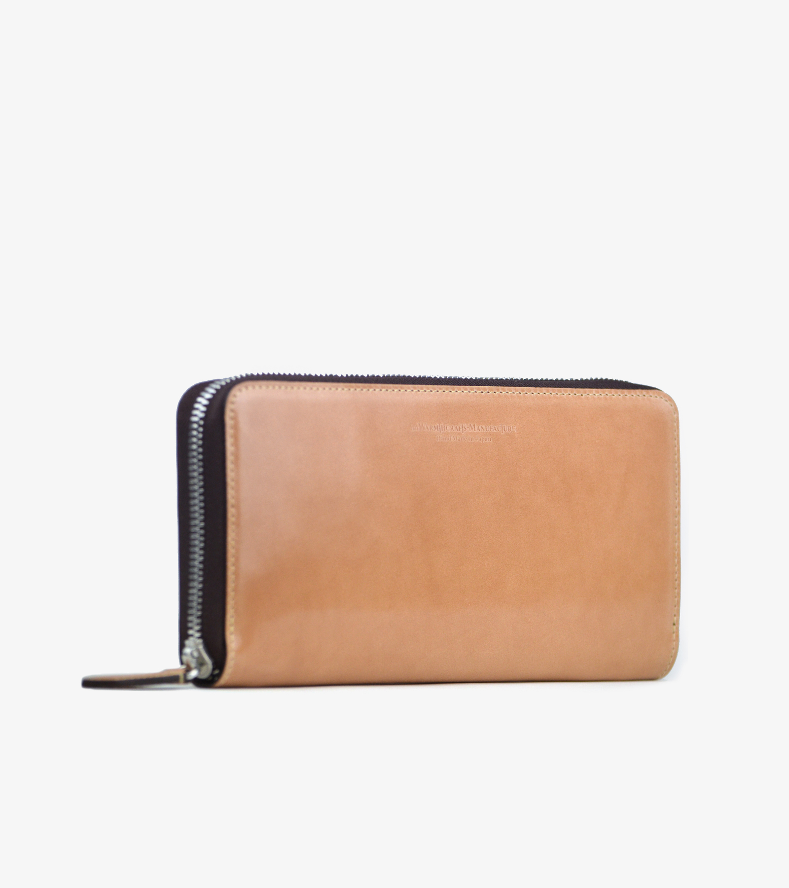 CORDOVAN ZIPPED LONG WALLET / The Warmthcrafts Manufacture Web Store